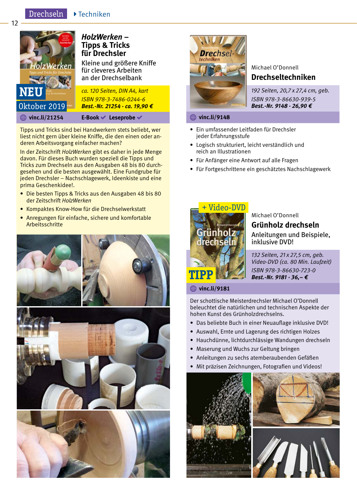 Vorschau HolzWerken Katalog 2020 Seite 12