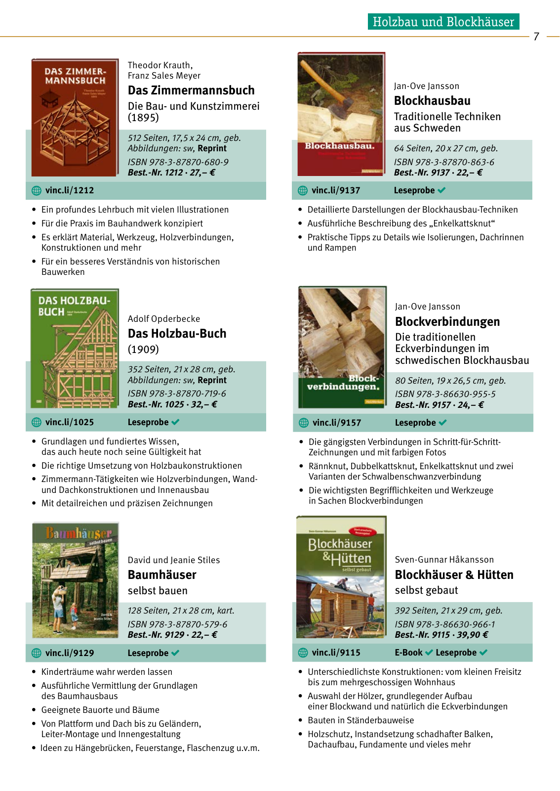 Vorschau HolzWerken Katalog 2020 Seite 7