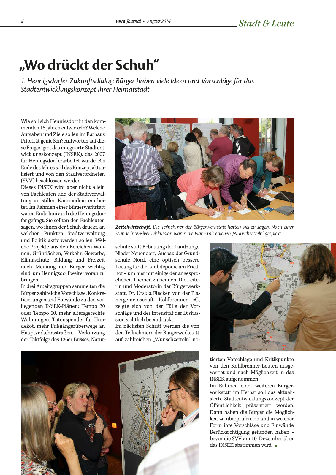 Vorschau HWB-Journal | August 2014 | Nr. 45 Seite 5