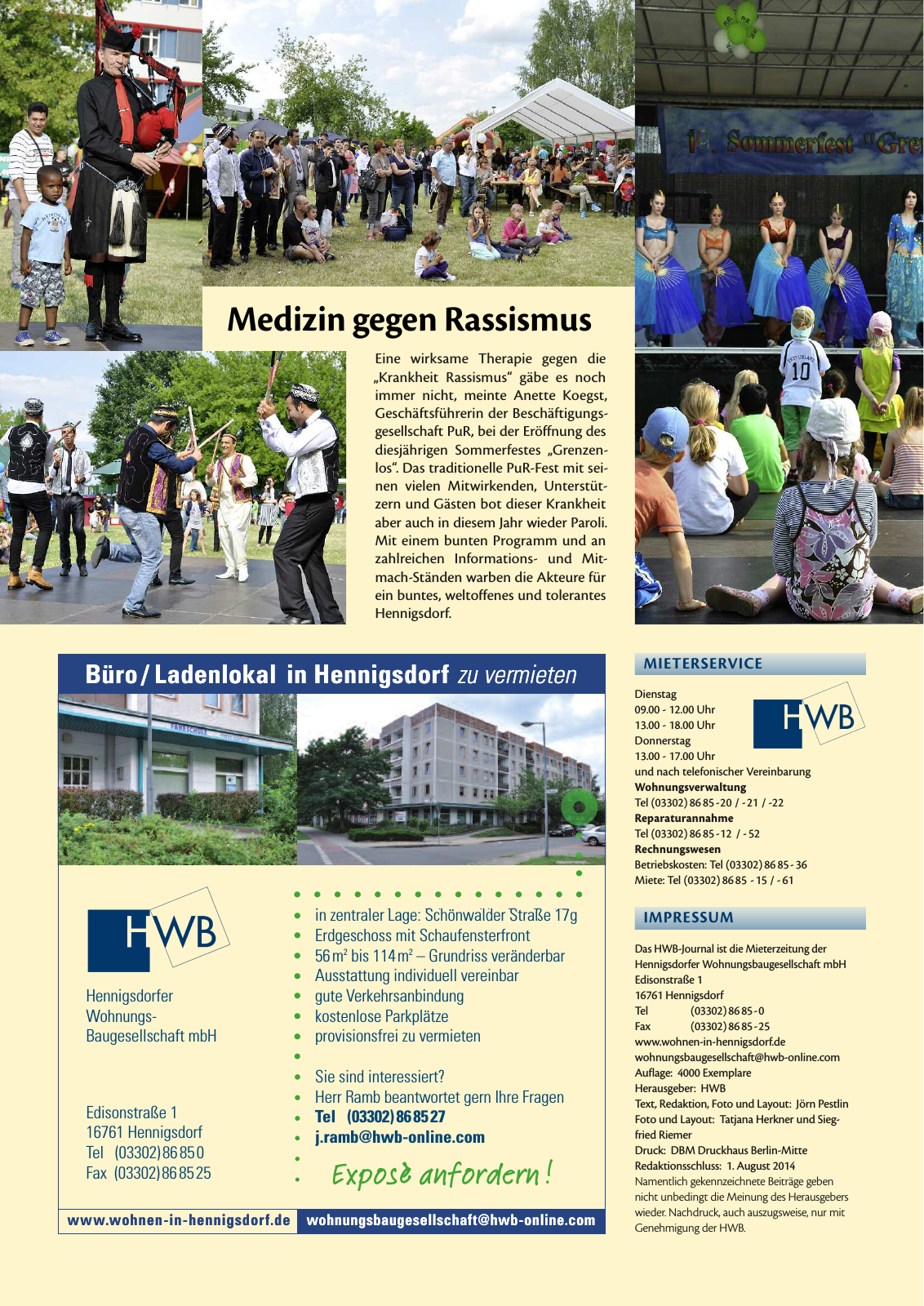 Vorschau HWB-Journal | August 2014 | Nr. 45 Seite 8