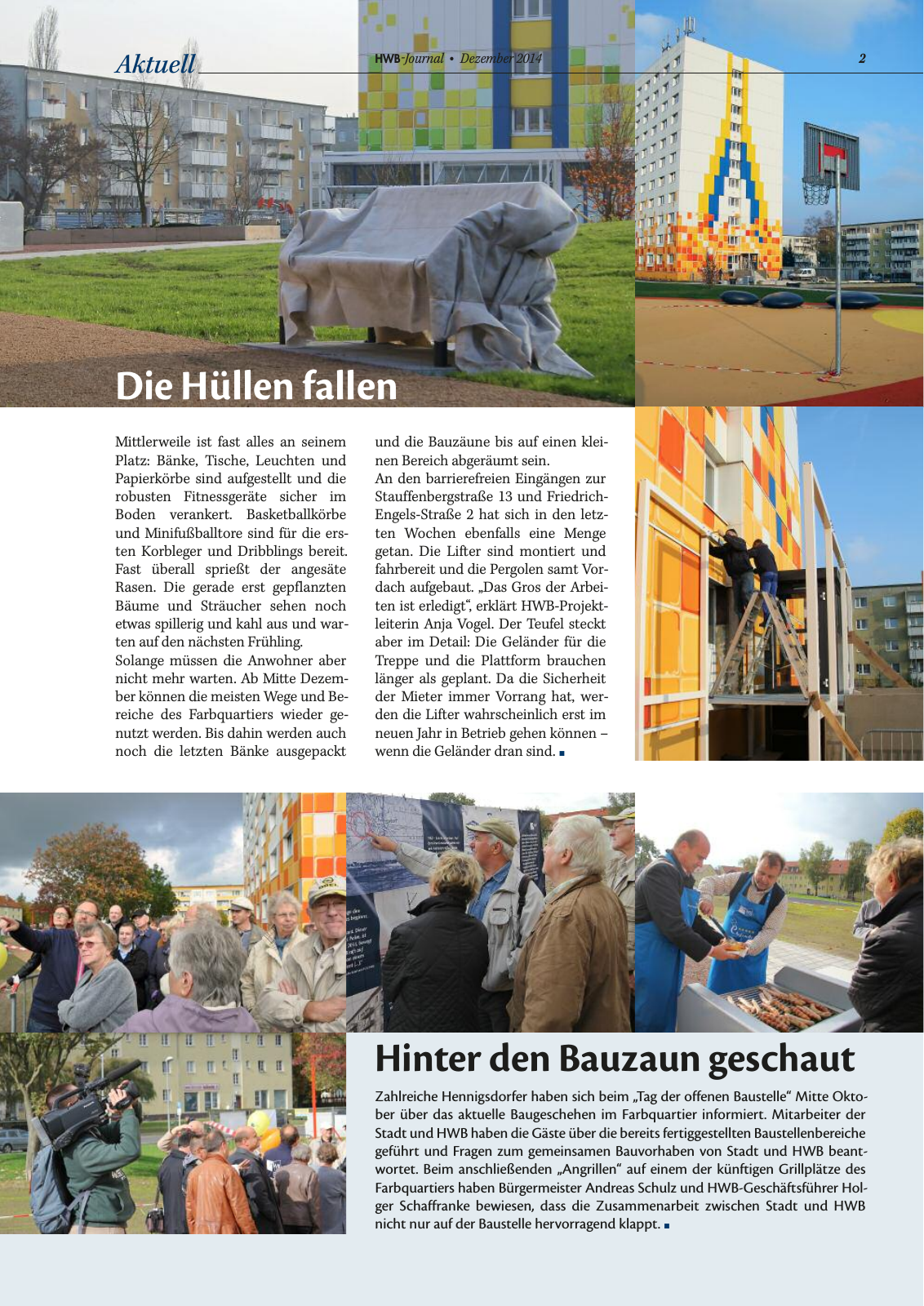 Vorschau HWB-Journal | Dezember 2014 | Nr. 46 Seite 2