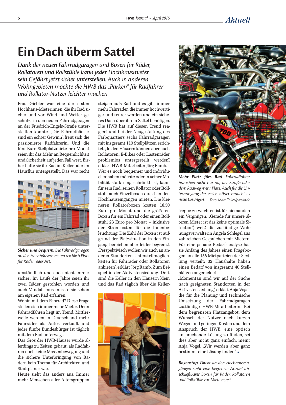 Vorschau HWB-Journal | April 2015 Seite 5