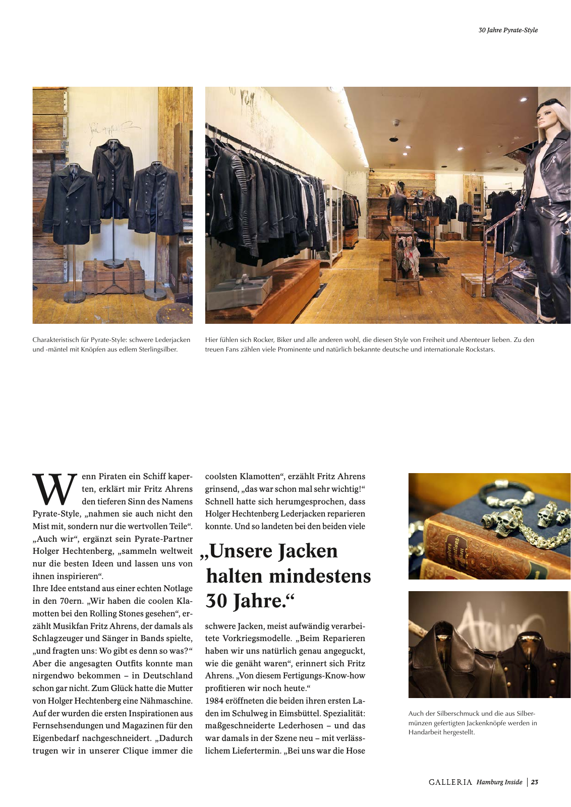 Vorschau GALLERIA Magazin Hamburg Inside 1 Seite 23