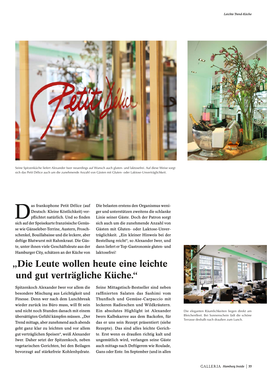 Vorschau GALLERIA Magazin Hamburg Inside 1 Seite 33