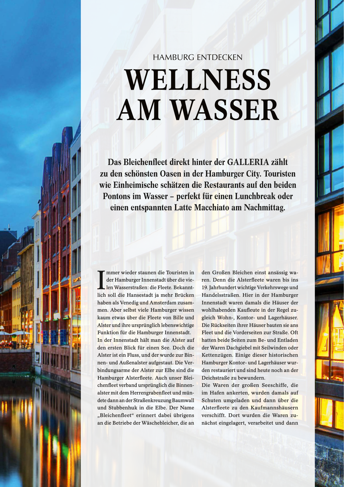 Vorschau GALLERIA Magazin Hamburg Inside 1 Seite 19