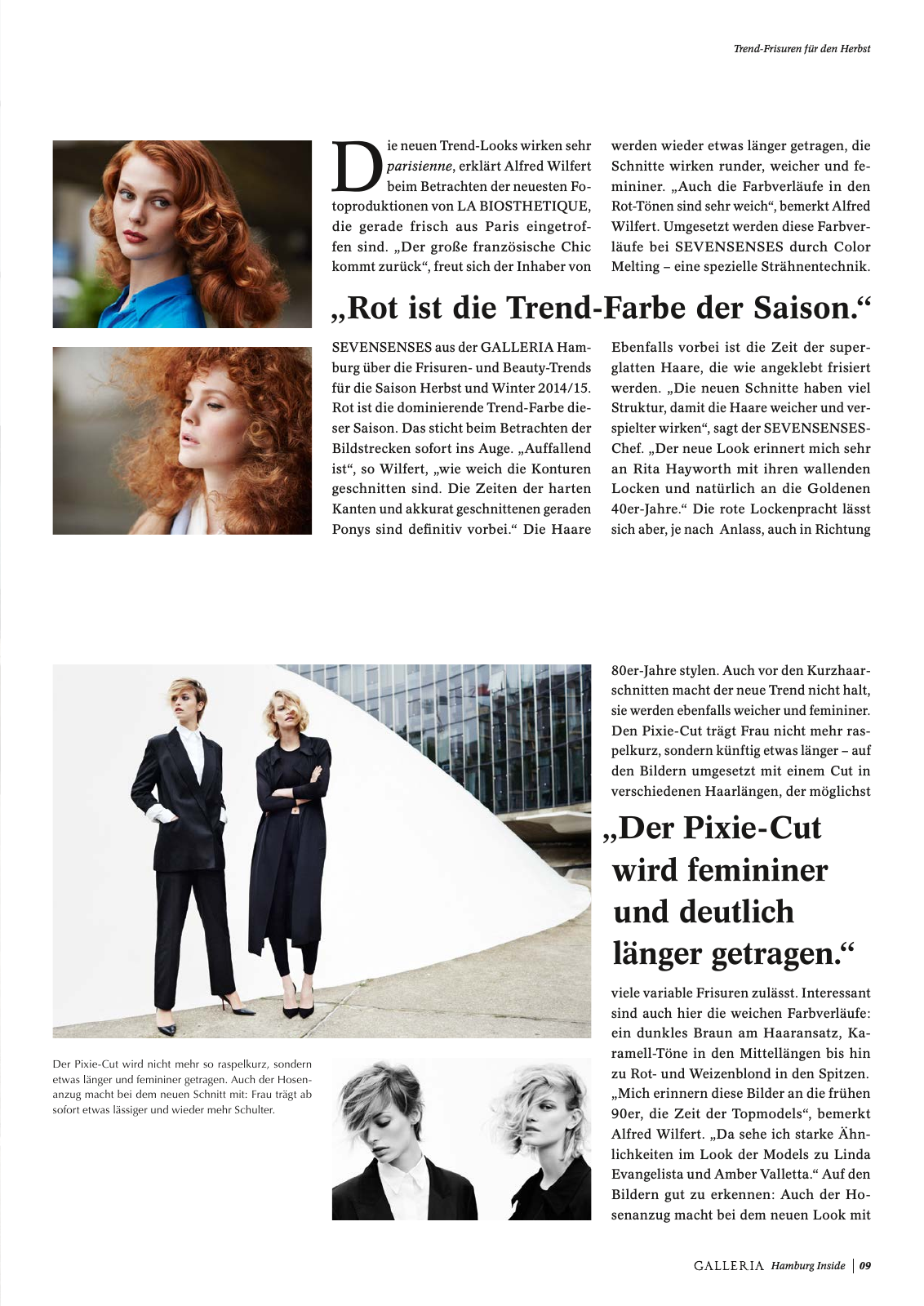Vorschau GALLERIA Magazin Hamburg Inside 1 Seite 9