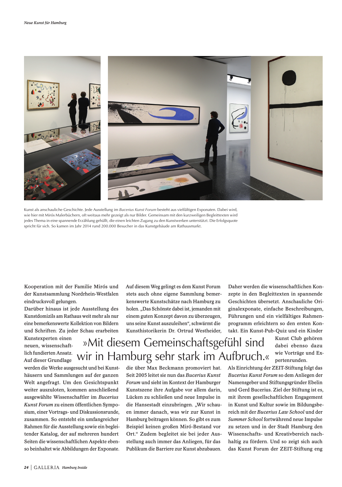 Vorschau GALLERIA Magazin Hamburg Inside 2 Seite 24