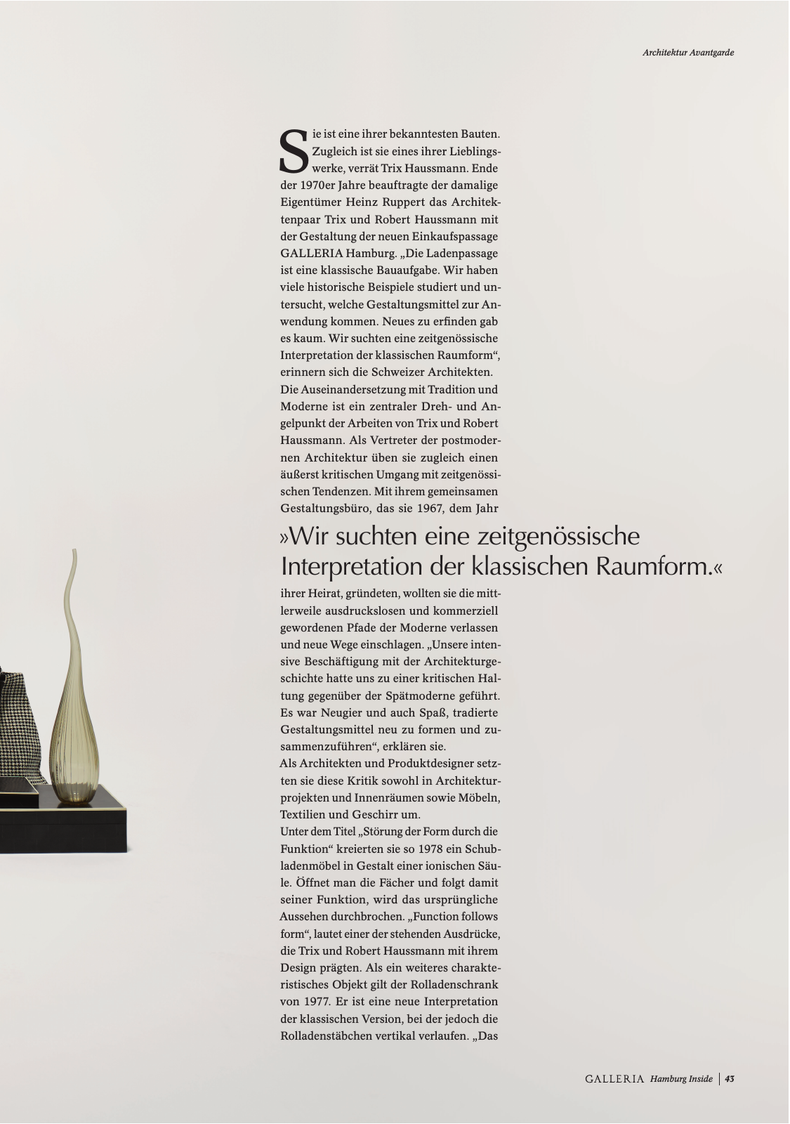 Vorschau GALLERIA Magazin Hamburg Inside 2 Seite 43