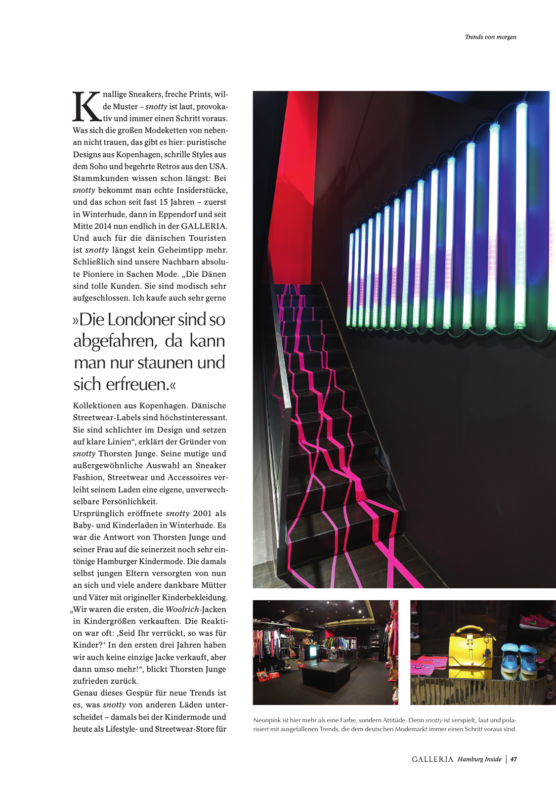 Vorschau GALLERIA Magazin Hamburg Inside 2 Seite 47