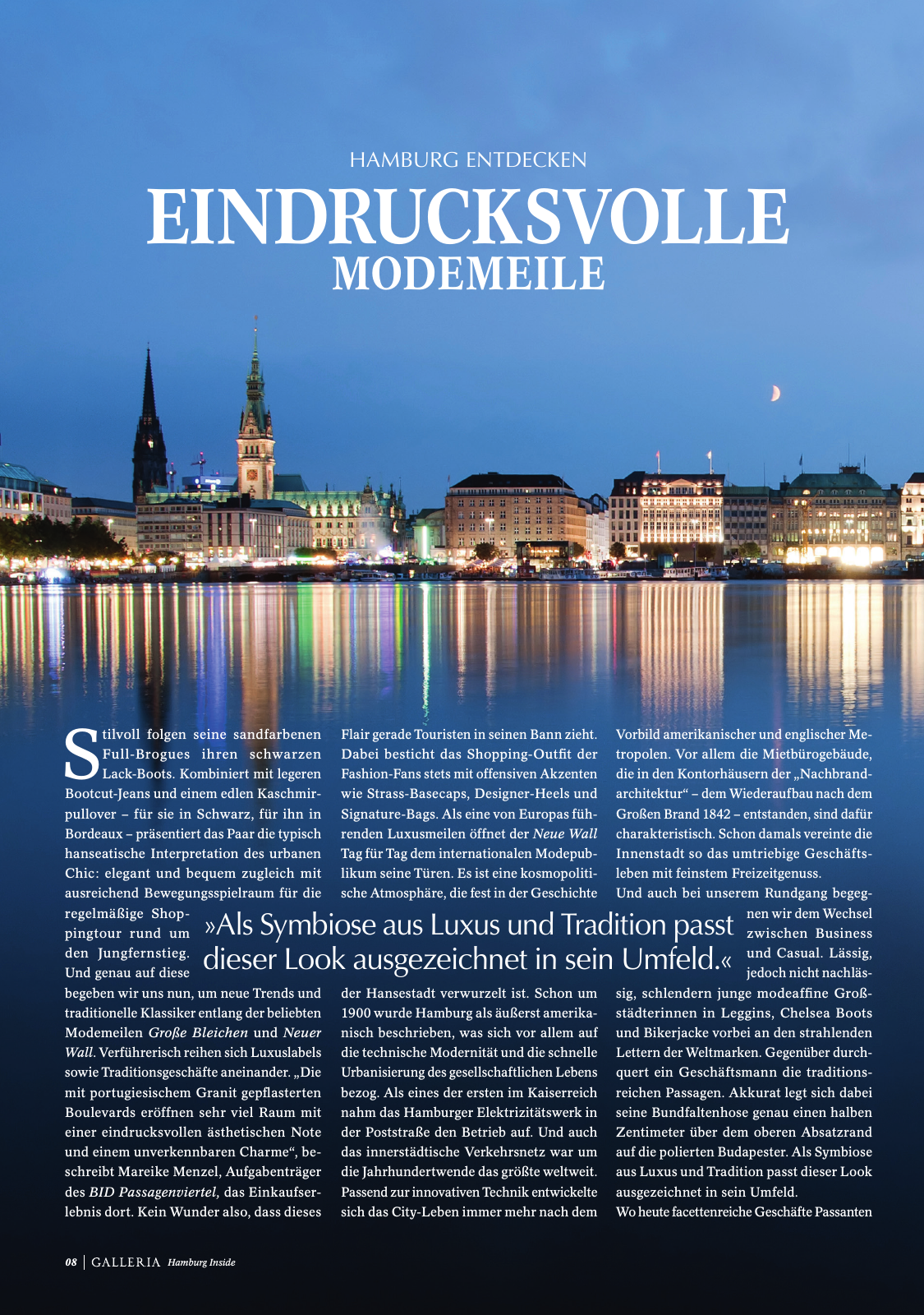 Vorschau GALLERIA Magazin Hamburg Inside 2 Seite 8