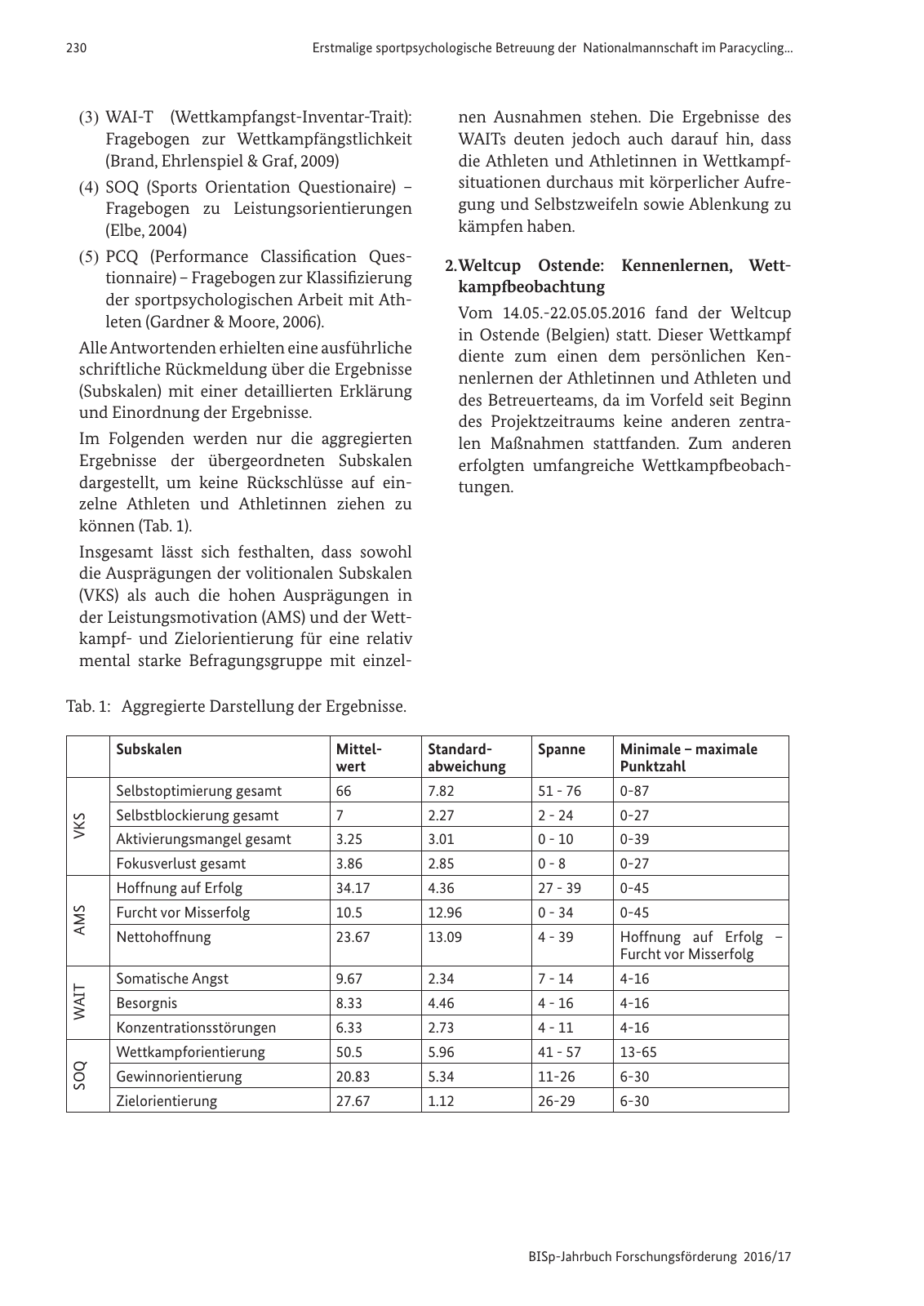Vorschau BISp-Jahrbuch 2016/2017 Seite 232