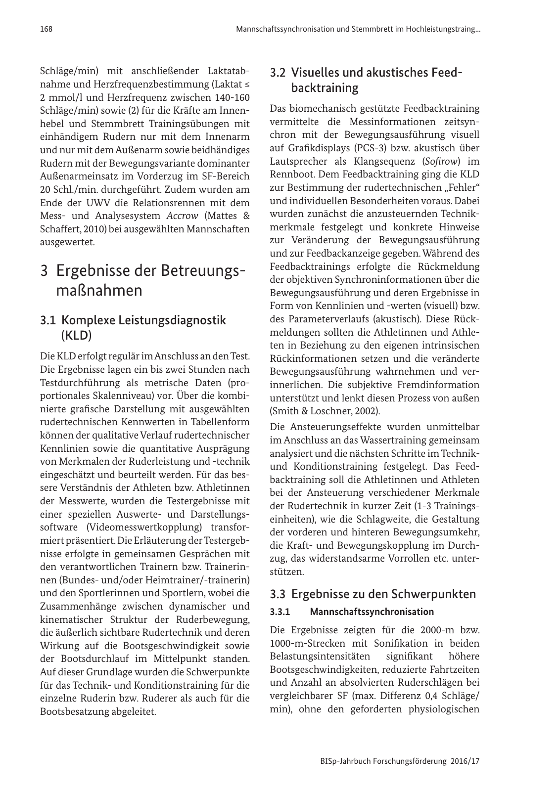 Vorschau BISp-Jahrbuch 2016/2017 Seite 170