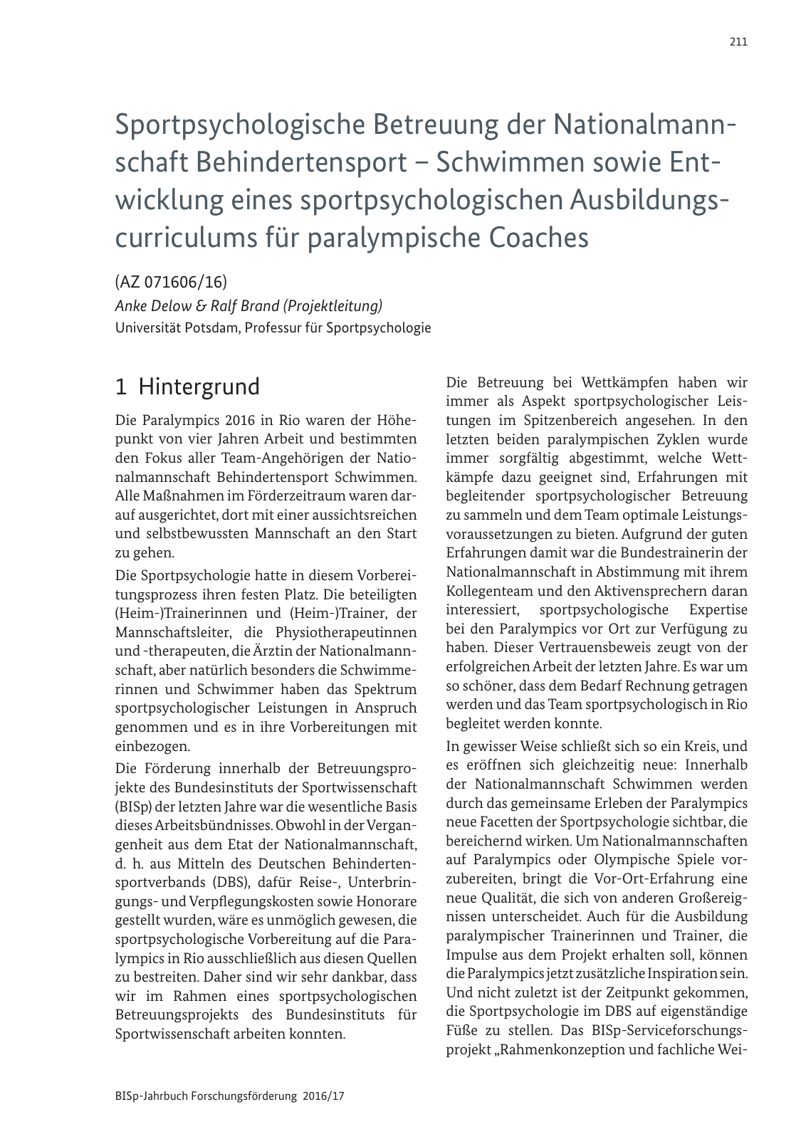 Vorschau BISp-Jahrbuch 2016/2017 Seite 213