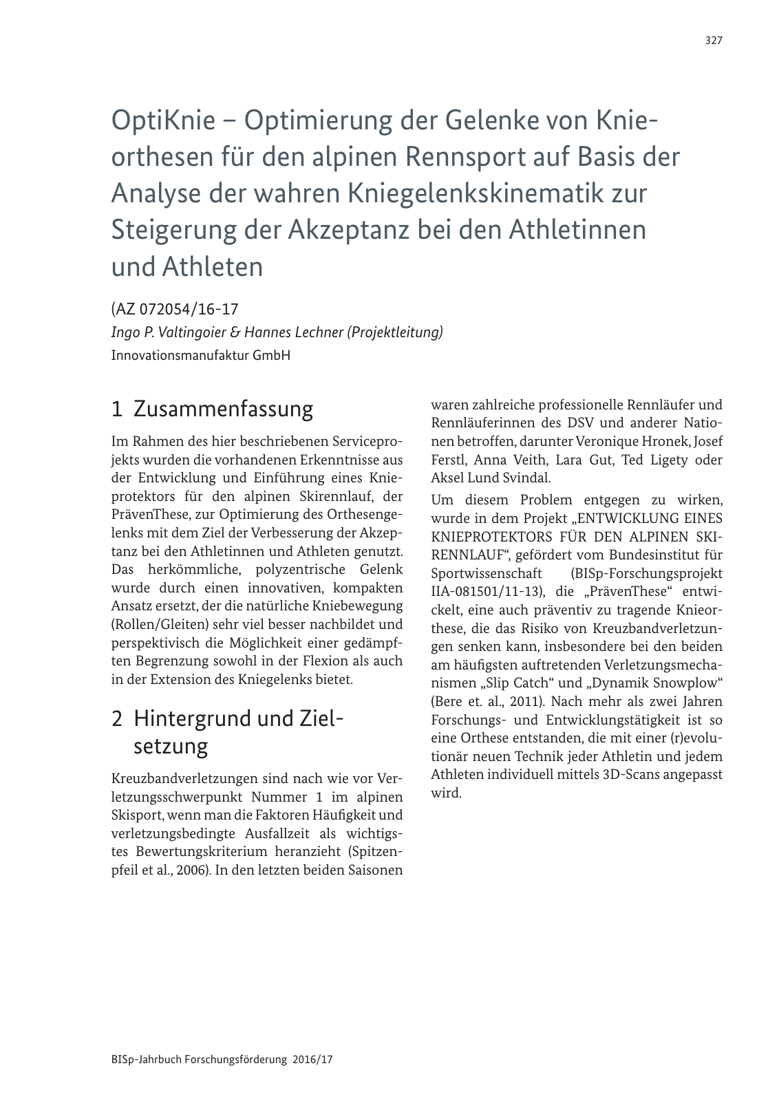 Vorschau BISp-Jahrbuch 2016/2017 Seite 329