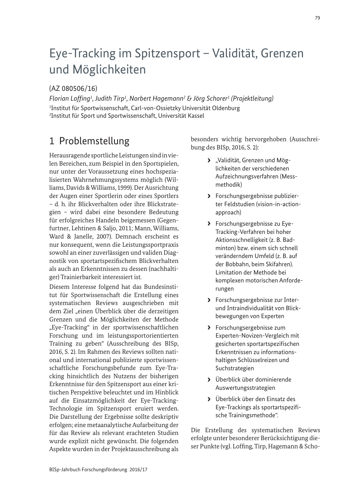 Vorschau BISp-Jahrbuch 2016/2017 Seite 81