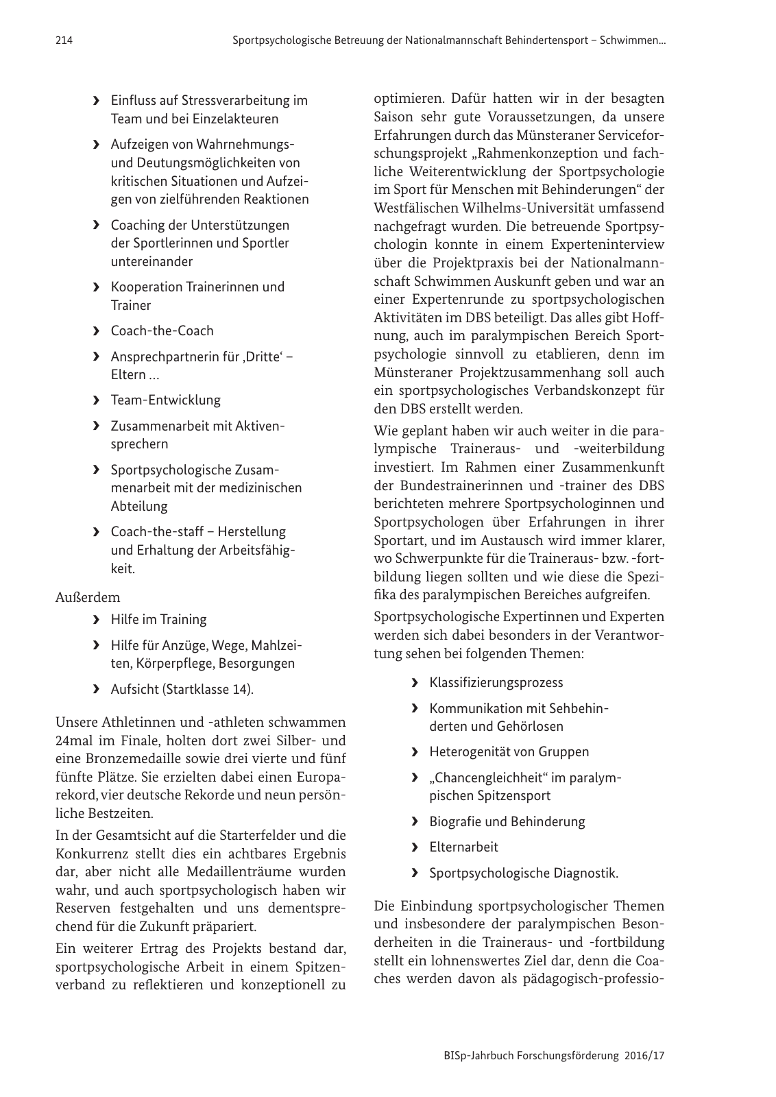 Vorschau BISp-Jahrbuch 2016/2017 Seite 216