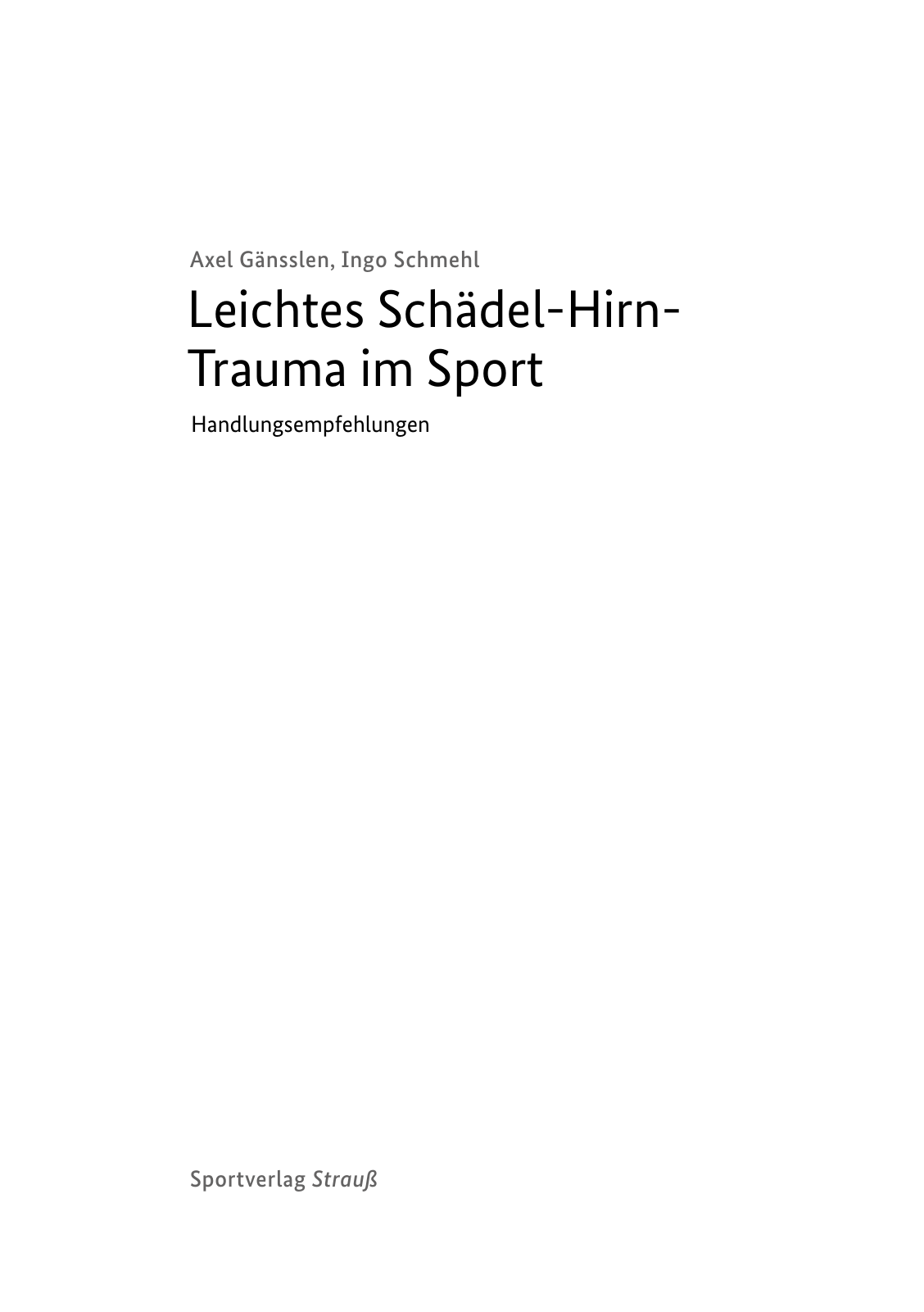 Vorschau Leichtes Schädel-Hirn-Trauma im Sport Seite 2