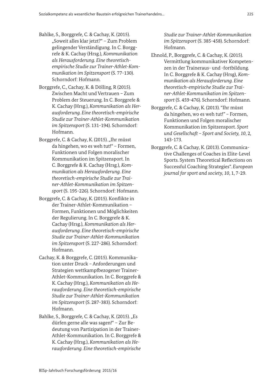Vorschau BISp-Jahrbuch Forschungsförderung 2015/16 Seite 227