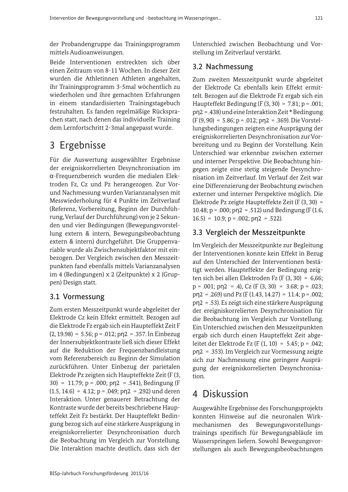 Vorschau BISp-Jahrbuch Forschungsförderung 2015/16 Seite 123