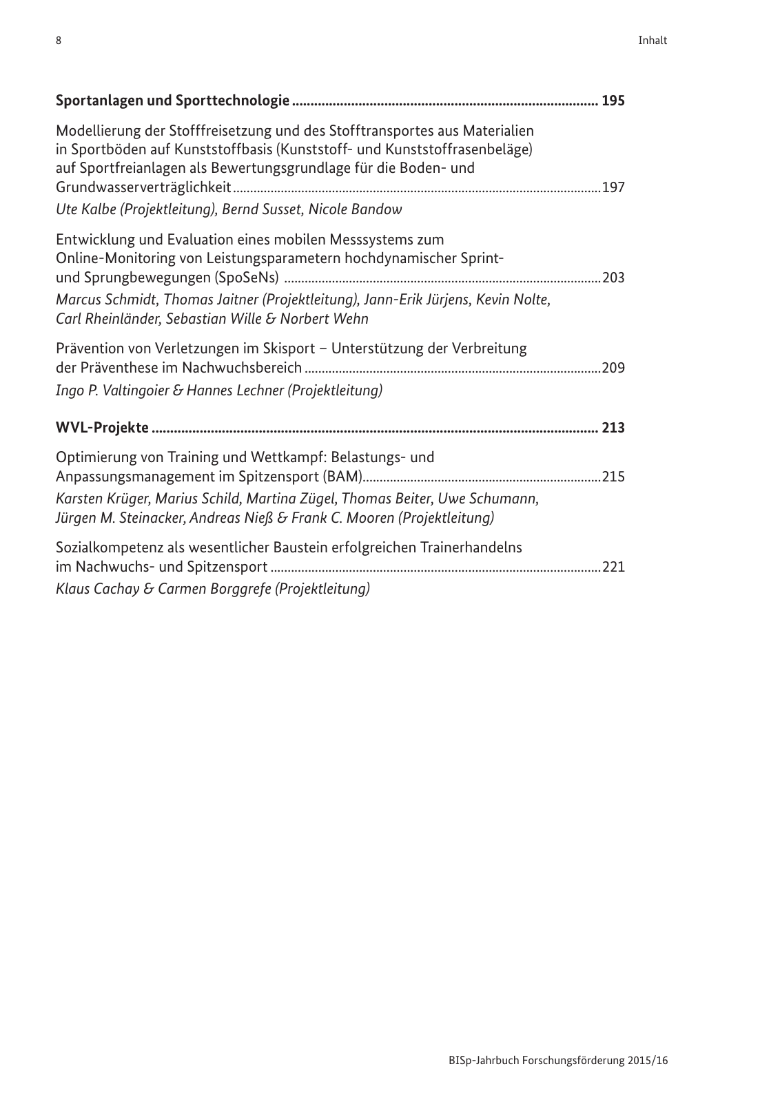 Vorschau BISp-Jahrbuch Forschungsförderung 2015/16 Seite 10