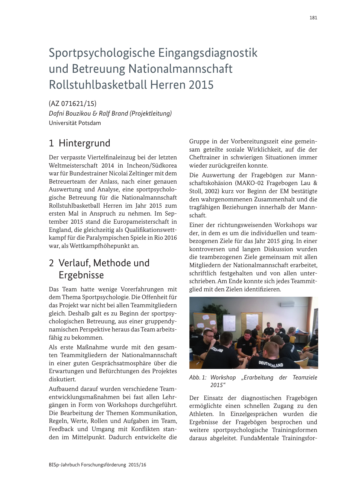 Vorschau BISp-Jahrbuch Forschungsförderung 2015/16 Seite 183