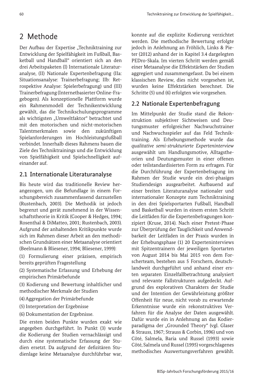 Vorschau BISp-Jahrbuch Forschungsförderung 2015/16 Seite 62