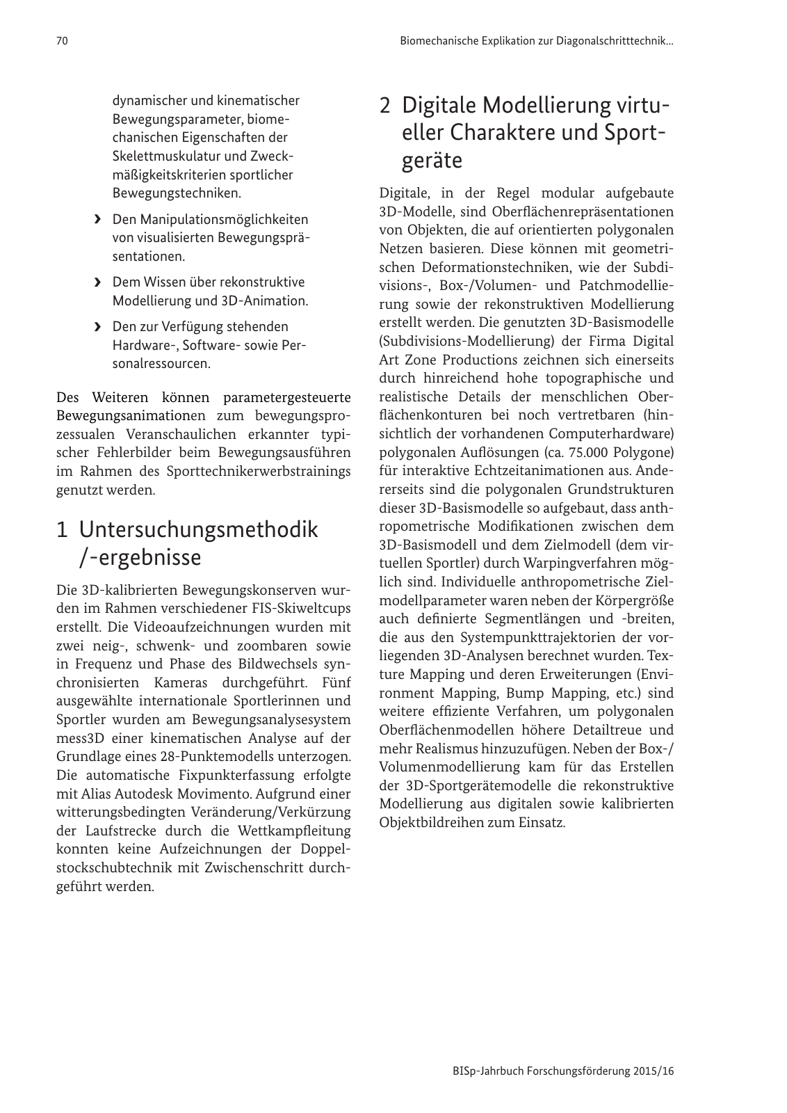 Vorschau BISp-Jahrbuch Forschungsförderung 2015/16 Seite 72