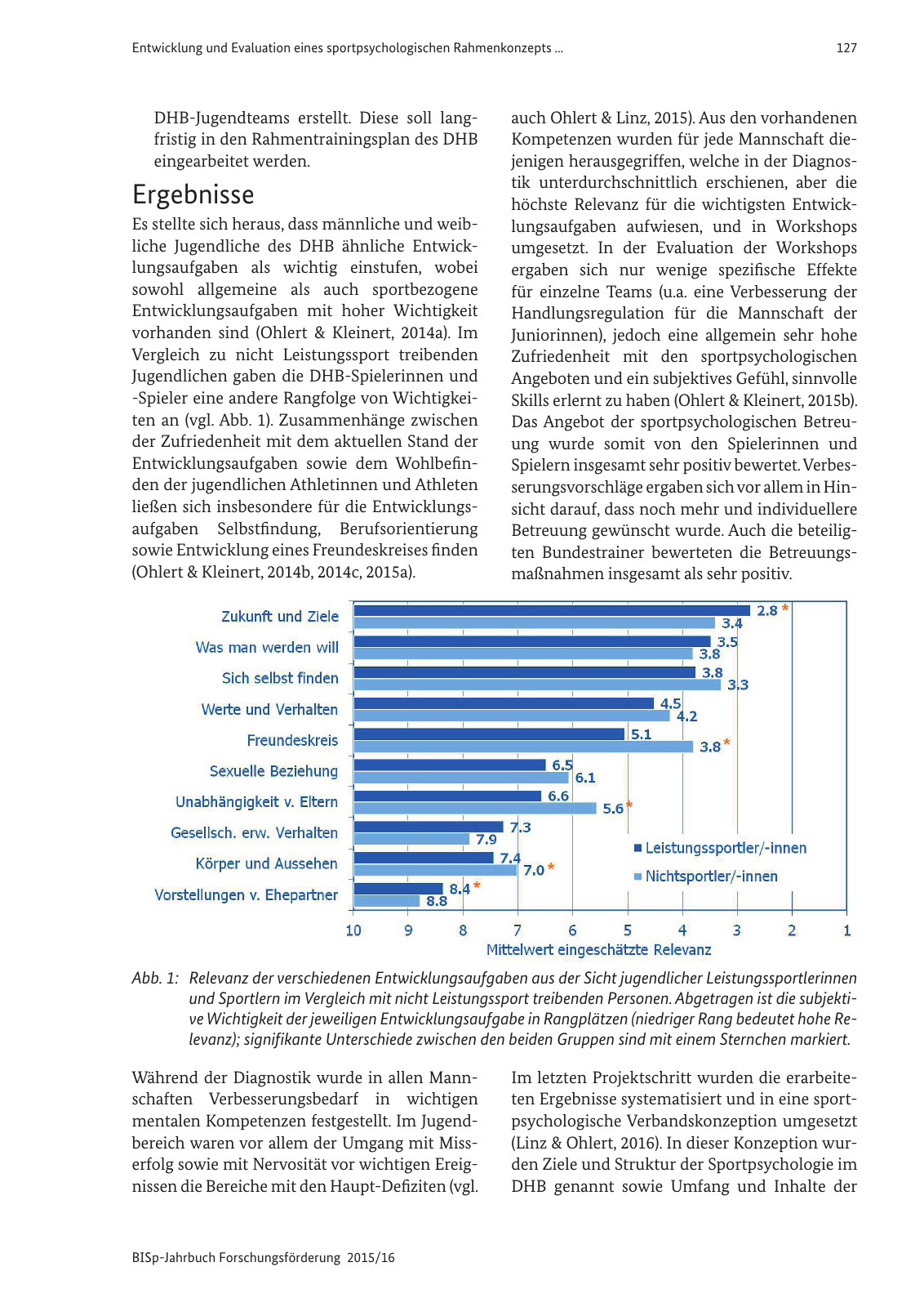 Vorschau BISp-Jahrbuch Forschungsförderung 2015/16 Seite 129