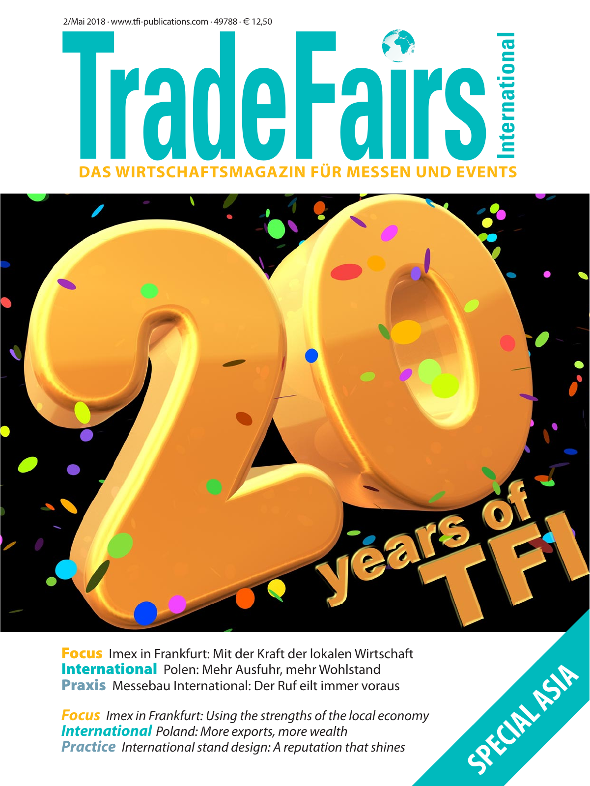 Vorschau TFI Trade-Fairs-International 02/2018 Seite 1
