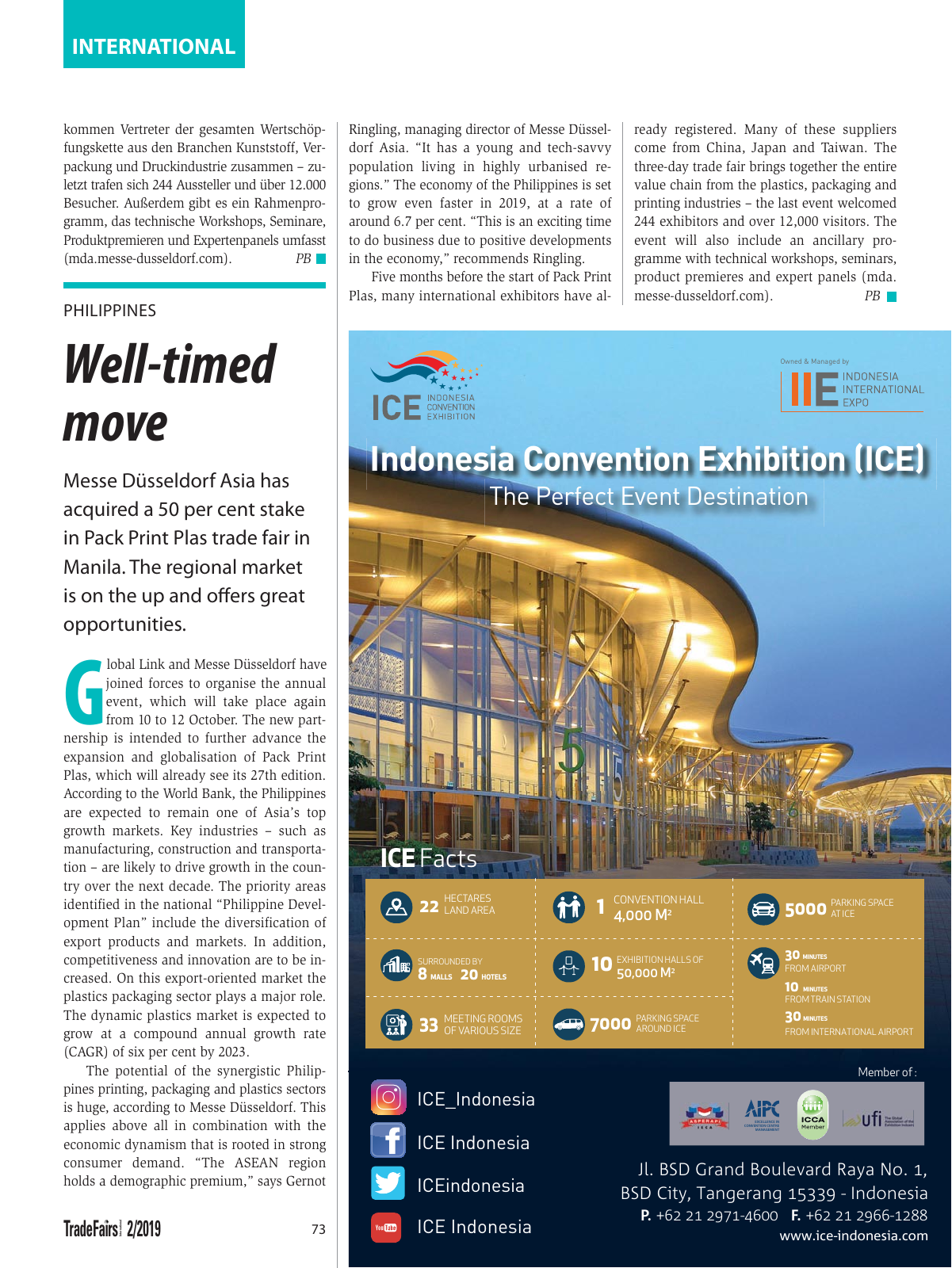 Vorschau TFI Trade-Fairs-International 02/2019 Seite 73