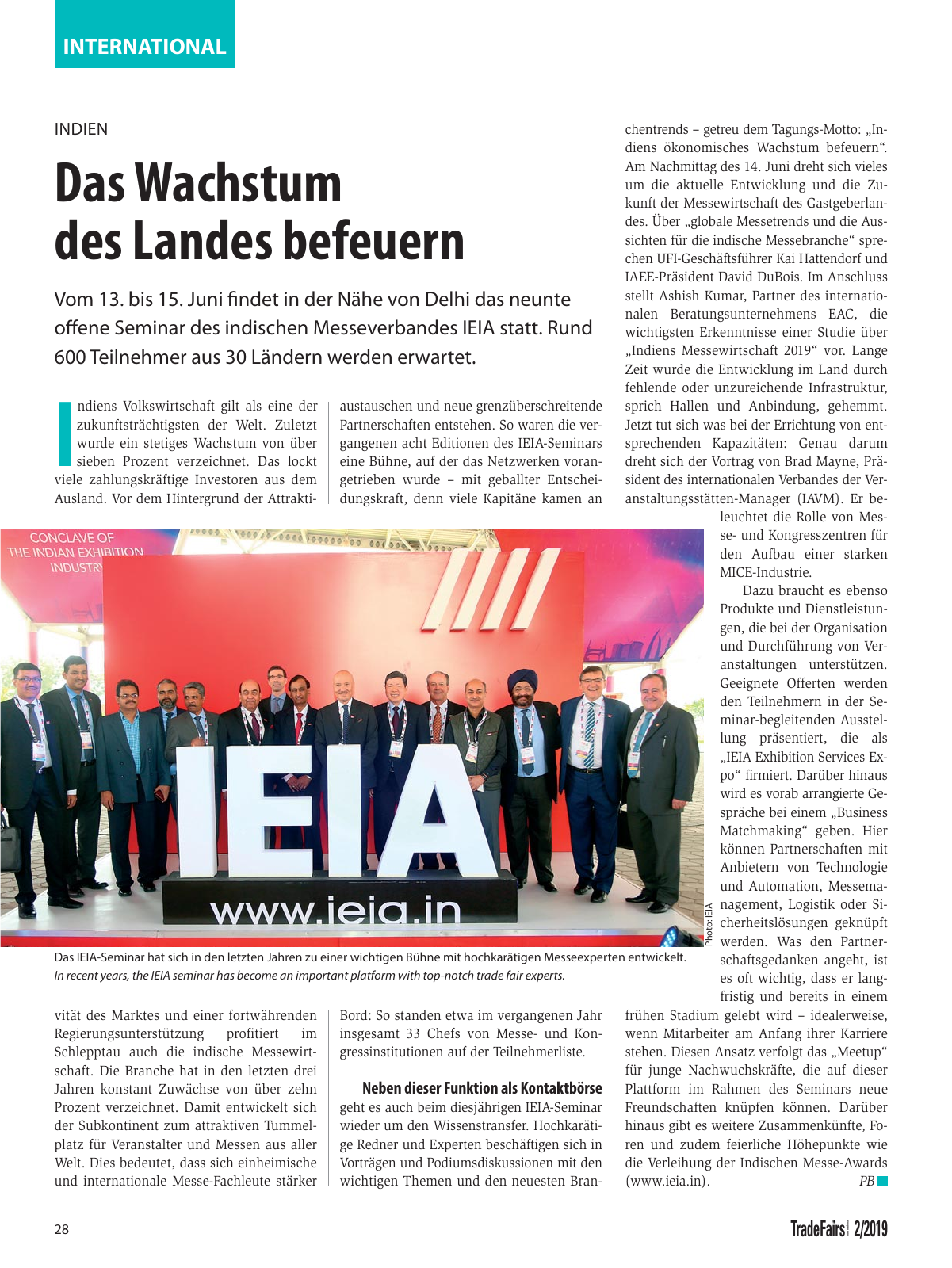 Vorschau TFI Trade-Fairs-International 02/2019 Seite 28