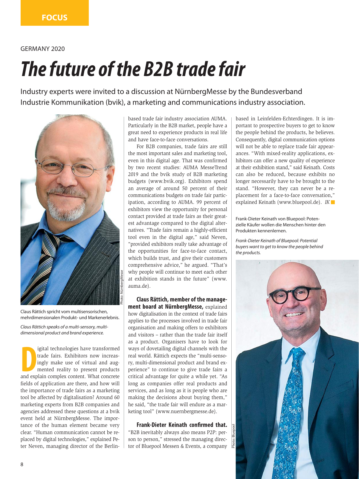 Vorschau TFI Trade-Fairs-International 04/2019 Seite 8