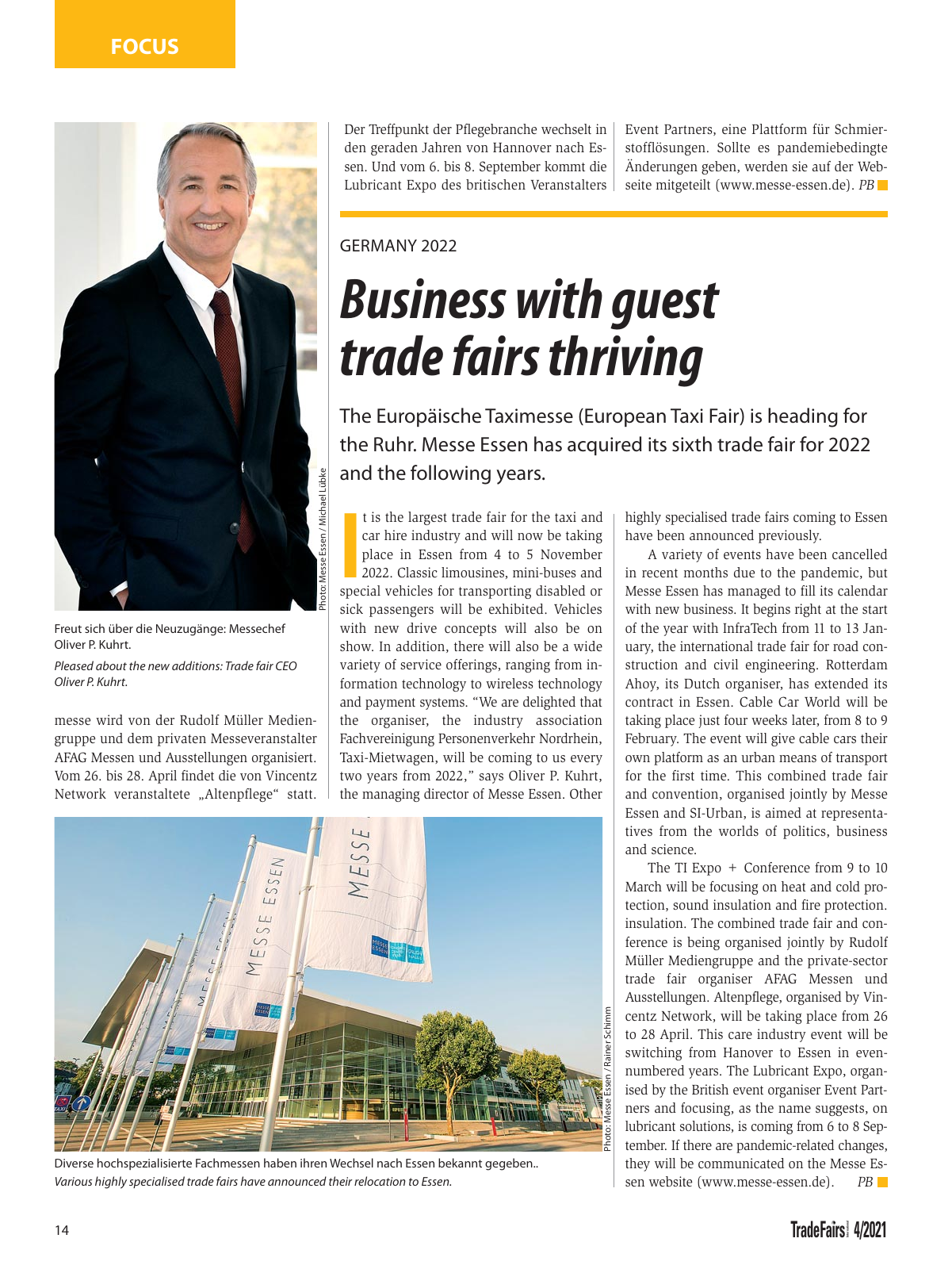 Vorschau TFI Trade-Fairs-International 04/2021 Seite 14