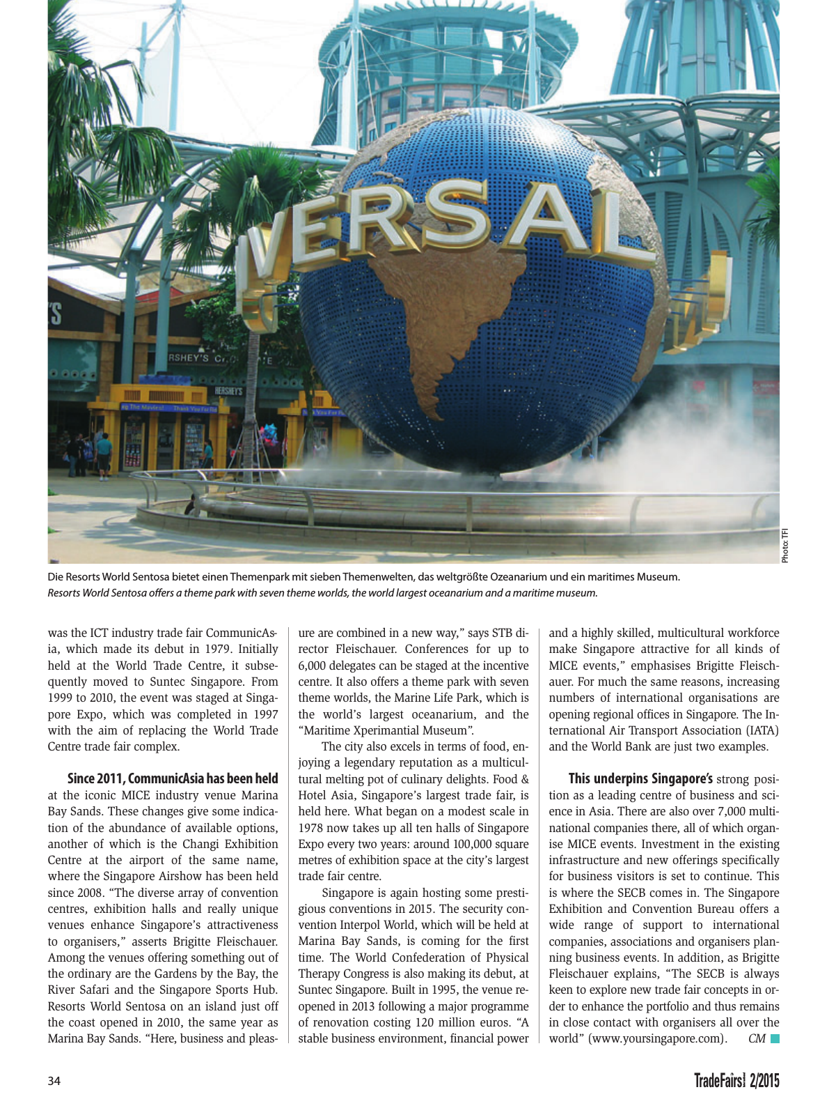 Vorschau TFI Trade-Fairs-International 02/2015 Seite 34