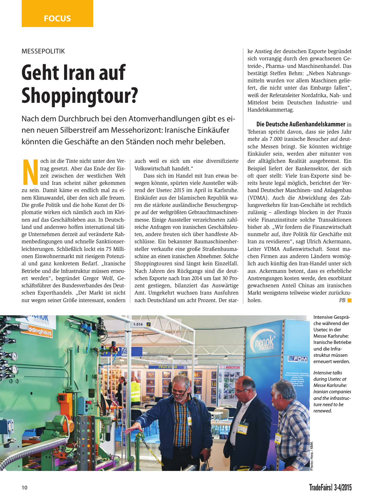 Vorschau TFI Trade-Fairs-International 03-04/2015 Seite 10