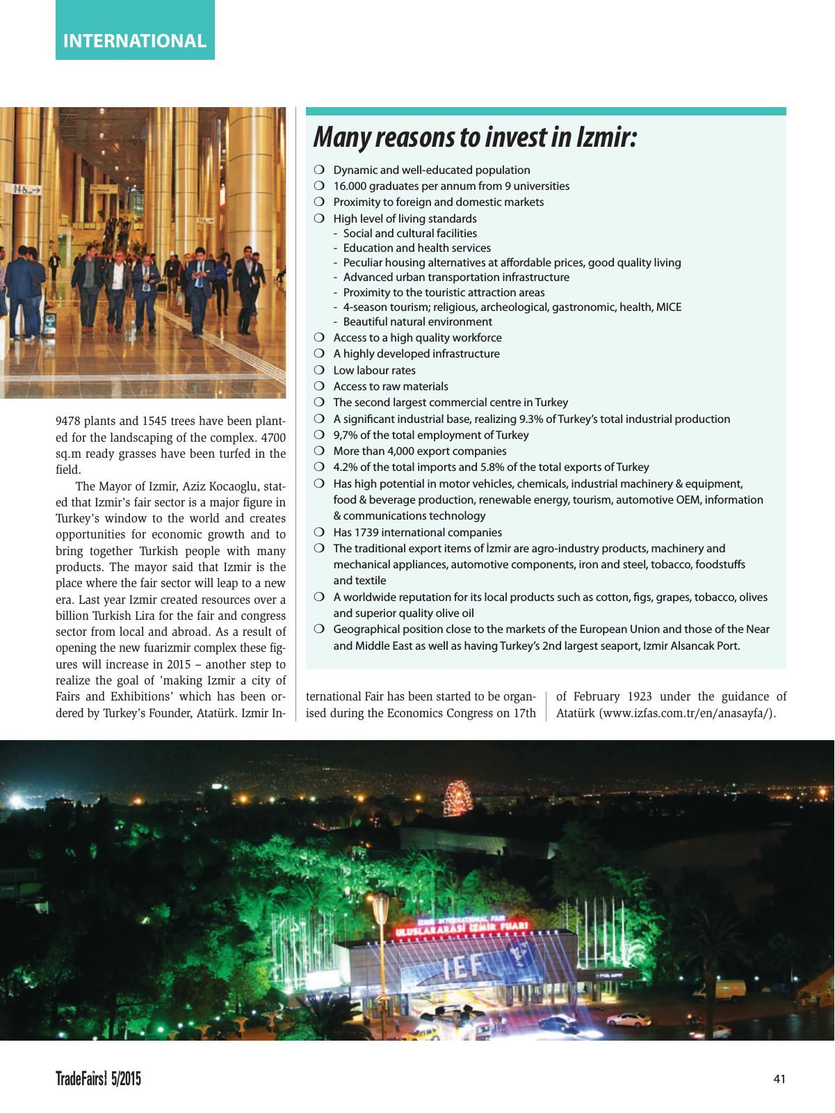 Vorschau TFI Trade-Fairs-International 05/2015 Seite 41