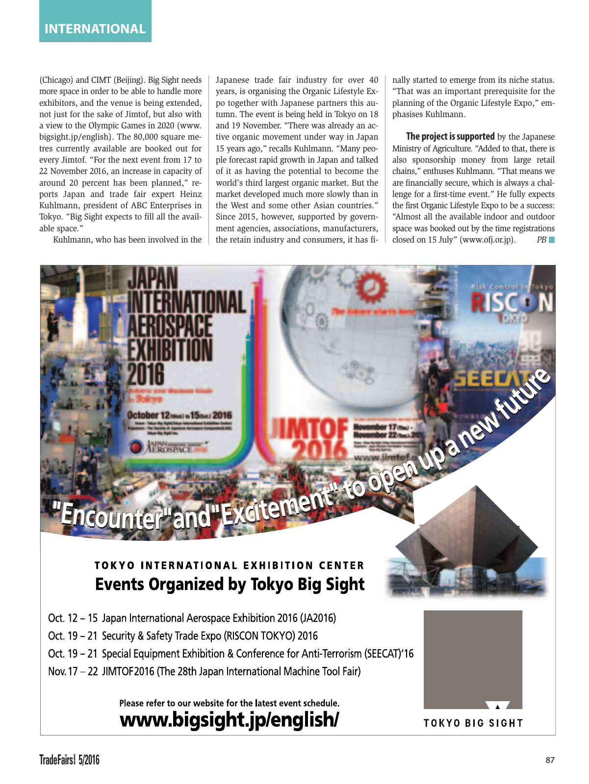 Vorschau TFI Trade-Fairs-International 05/2016 Seite 87