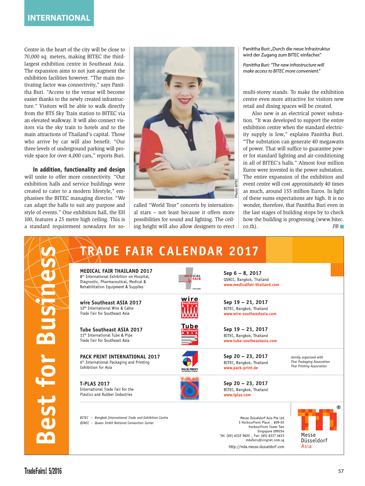 Vorschau TFI Trade-Fairs-International 05/2016 Seite 57