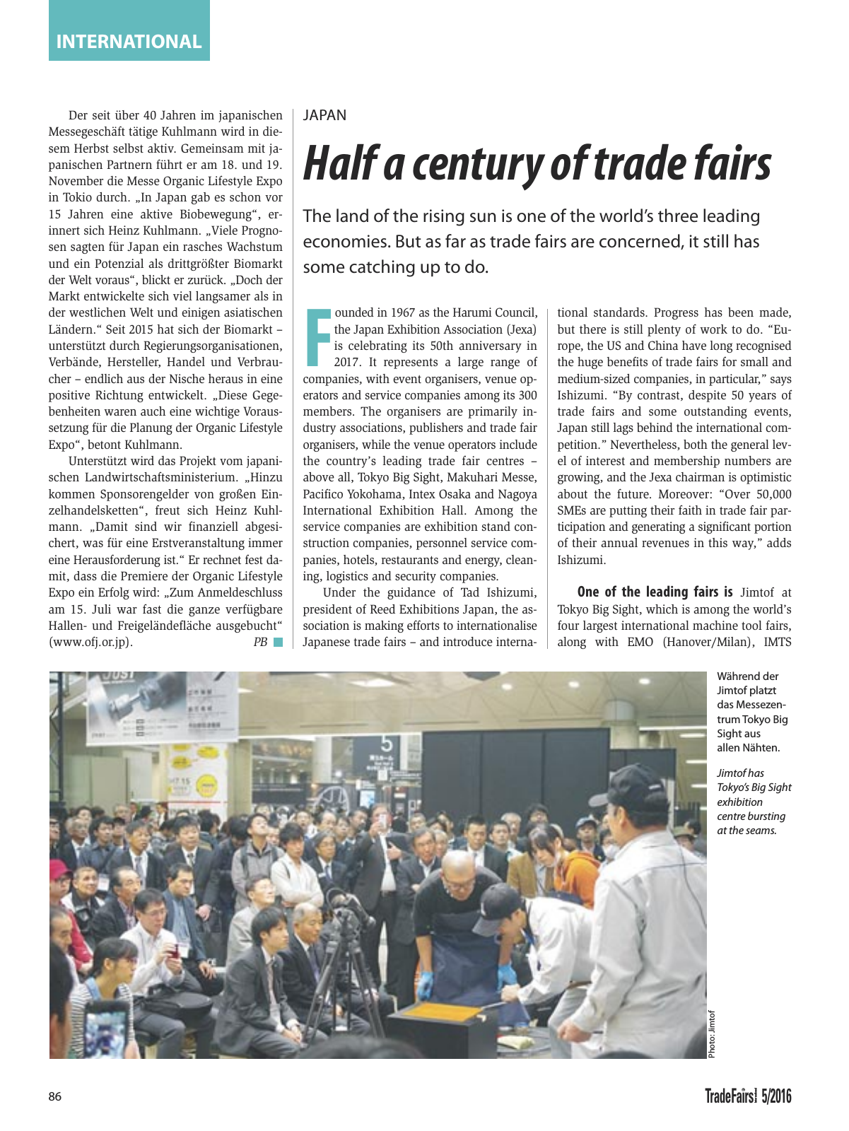 Vorschau TFI Trade-Fairs-International 05/2016 Seite 86