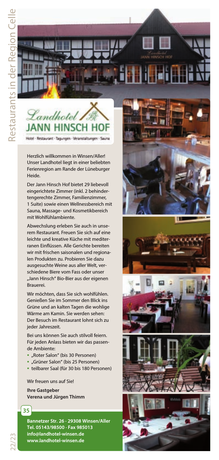 Vorschau Gastronomieführer 2014 Seite 22