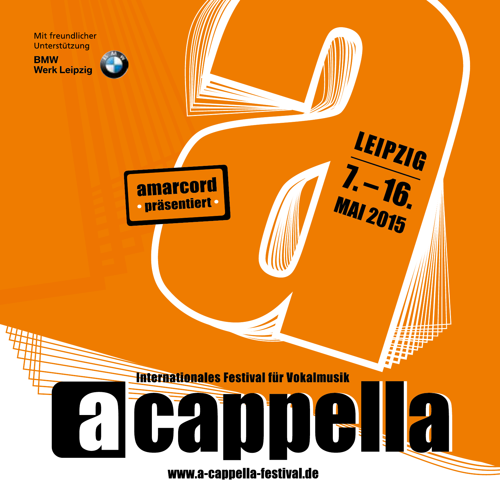 Vorschau E-Paper Festival a cappella 2015 Seite 1