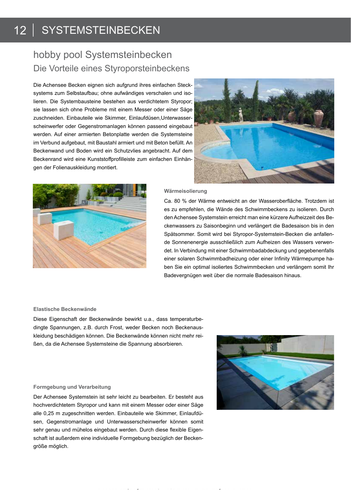 Vorschau arcana Schwimmbadkatalog 2016 Seite 12