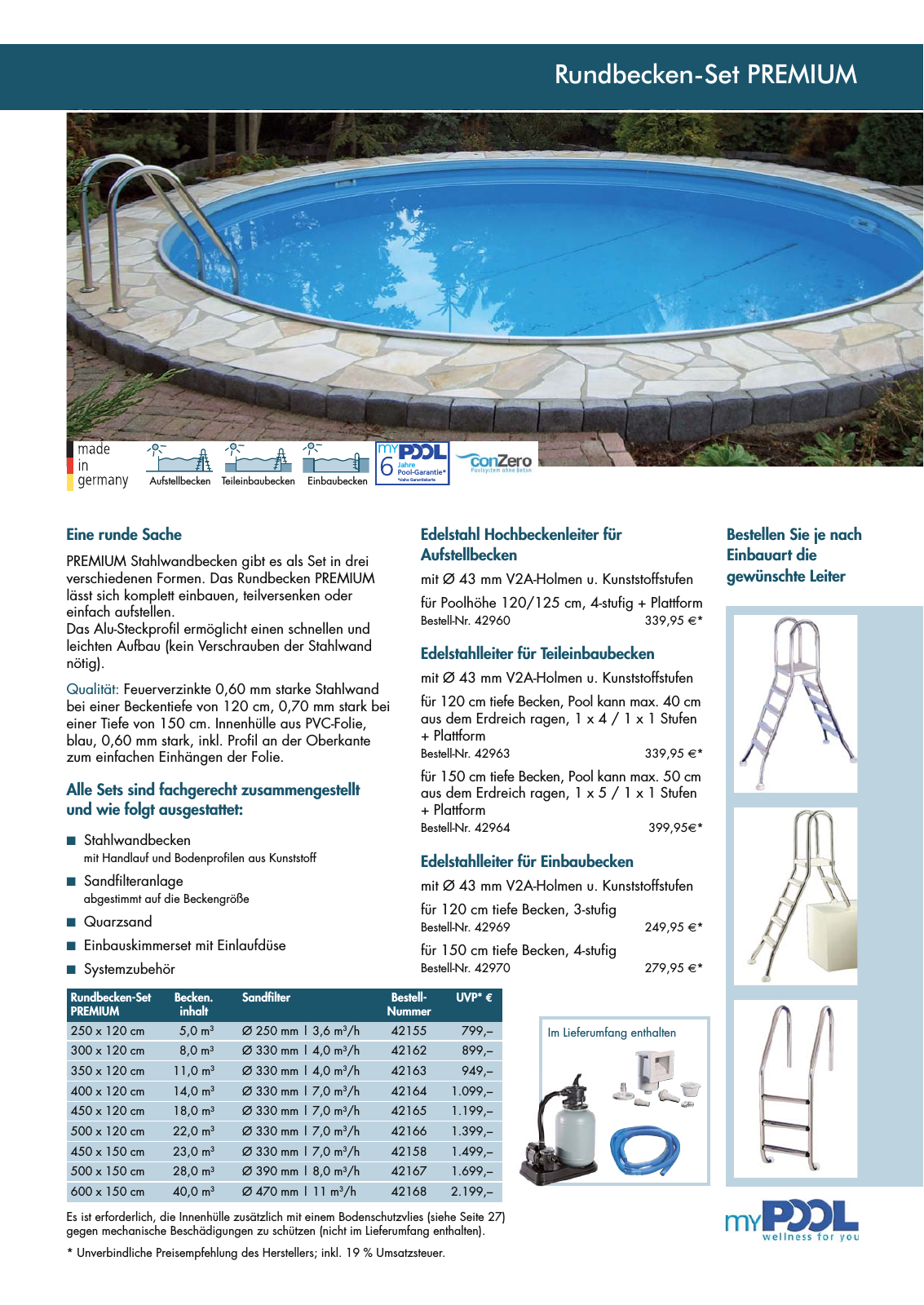 Vorschau myPOOL Schwimmbadkatalog Seite 7