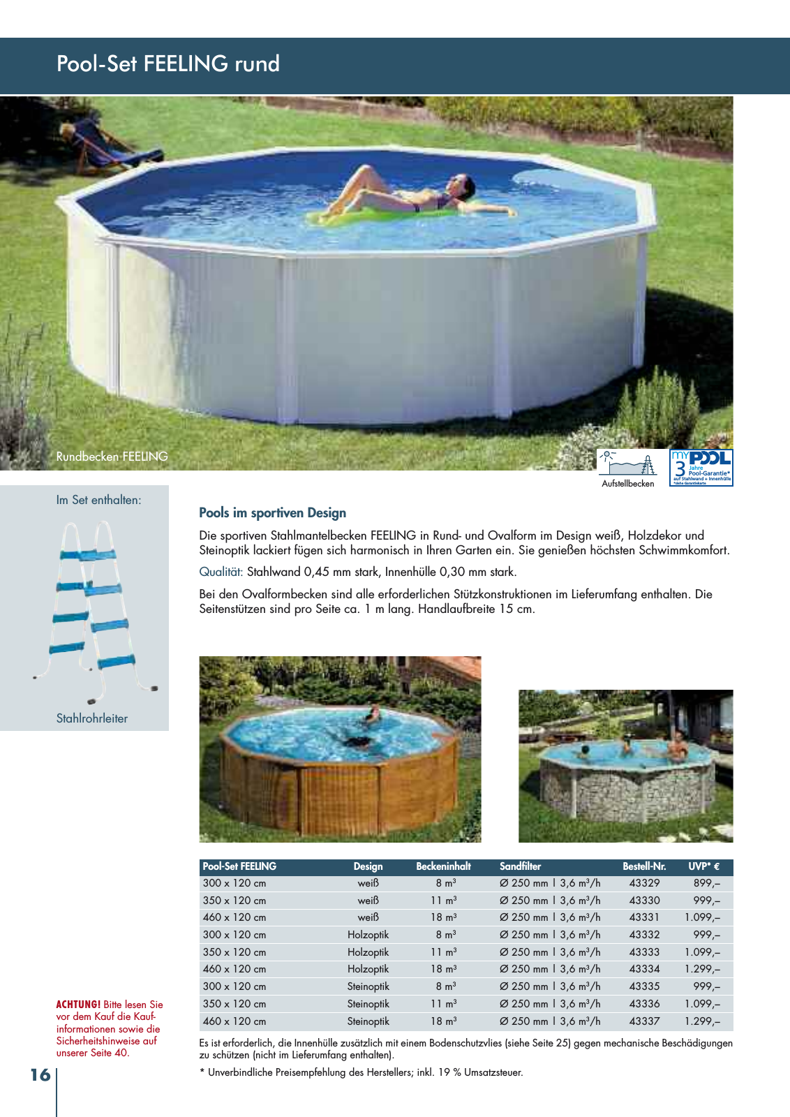 Vorschau myPool Schwimmbadkatalog 2016 Seite 16