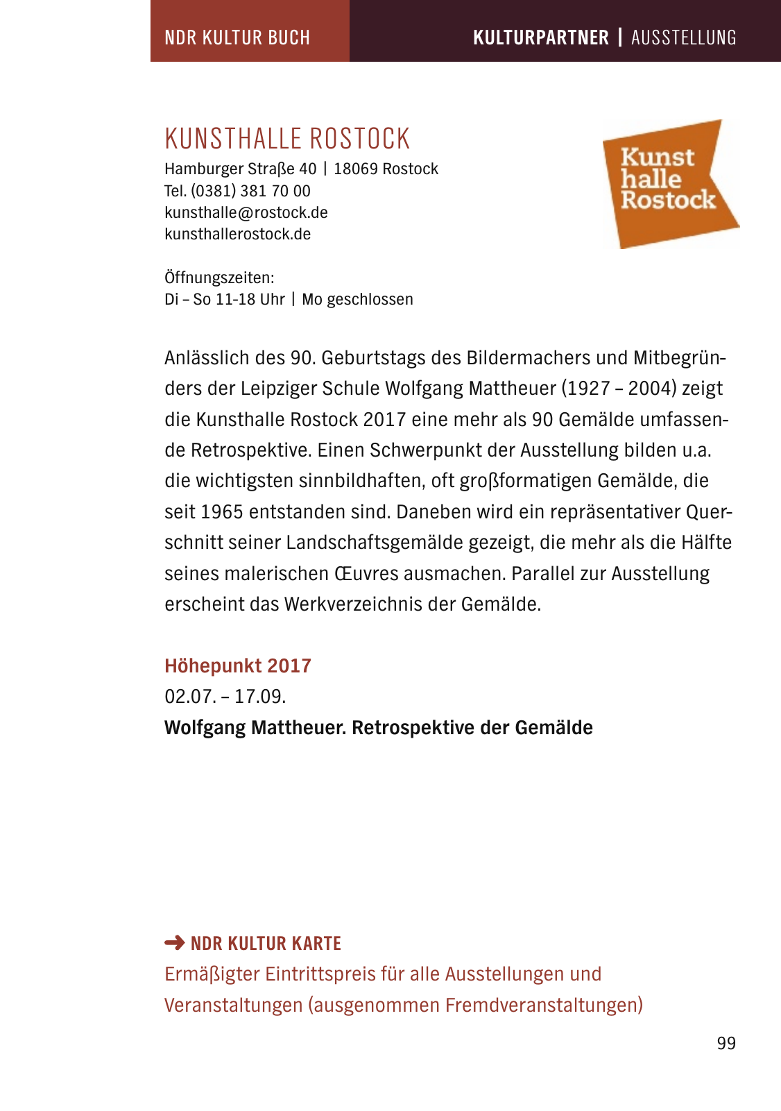 Vorschau NDR Kultur Buch 2017 Seite 101