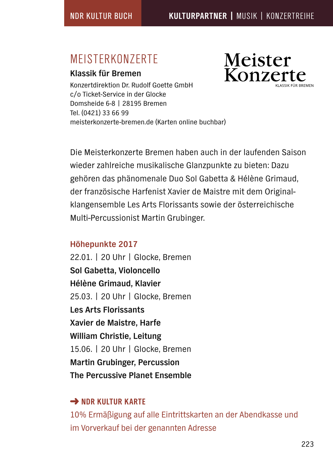 Vorschau NDR Kultur Buch 2017 Seite 225