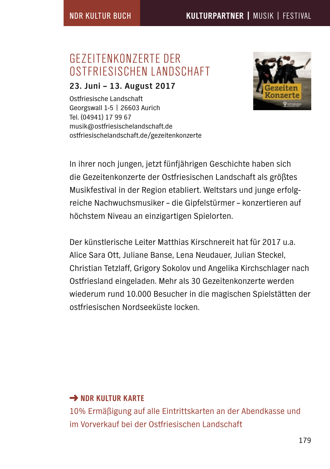 Vorschau NDR Kultur Buch 2017 Seite 181