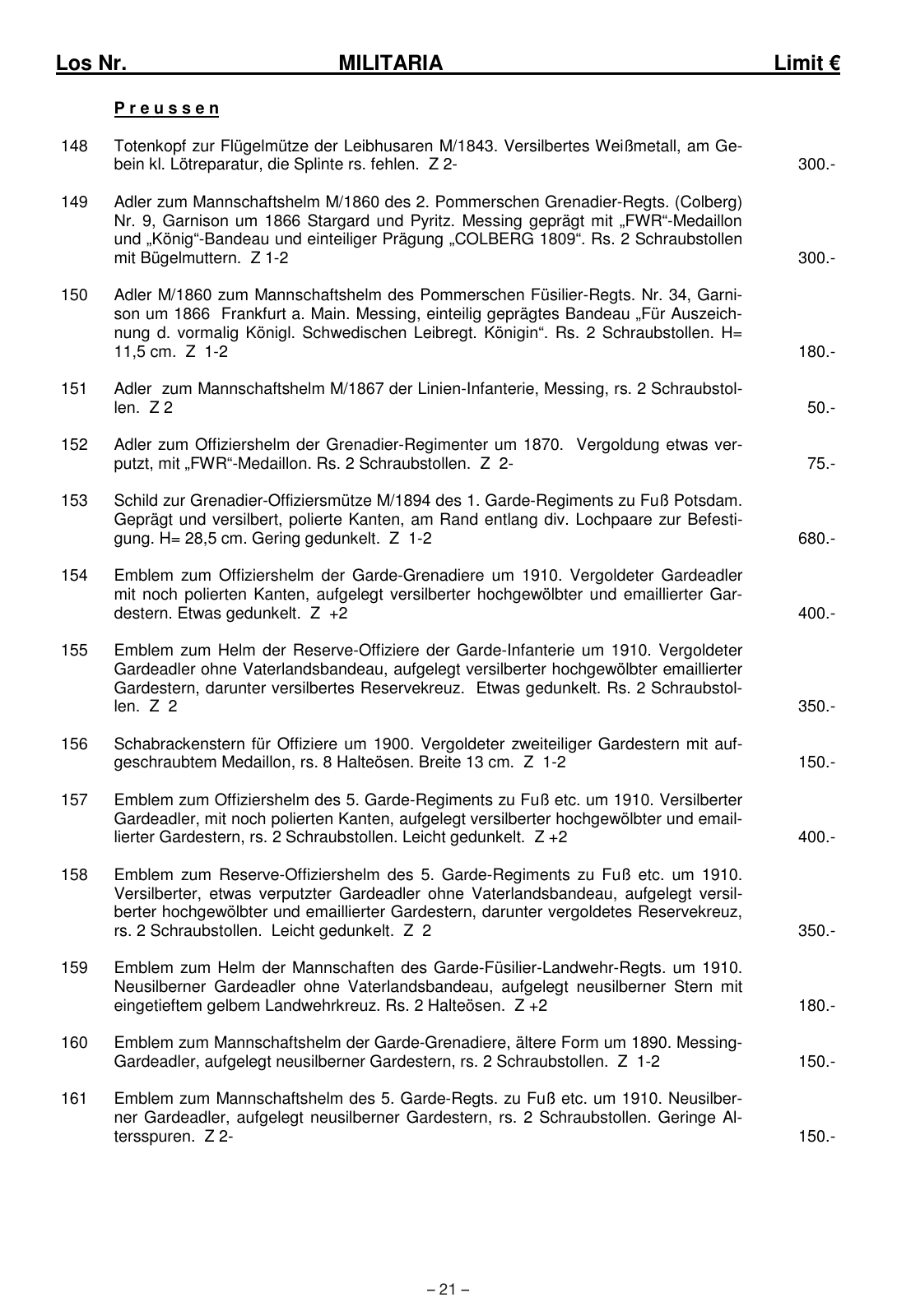 Vorschau Katalog 1 Sonderauktion vom 28. März 2020 Seite 23