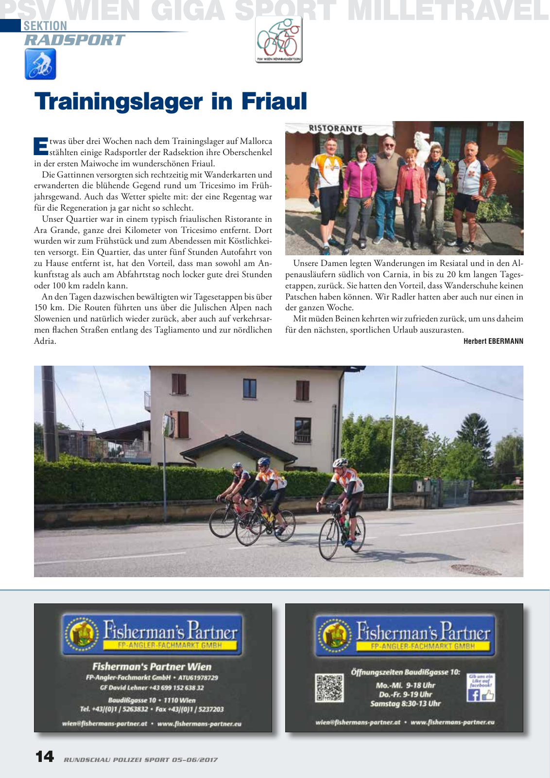 Vorschau Rundschau Polizei Sport 05-06/2017 Seite 14