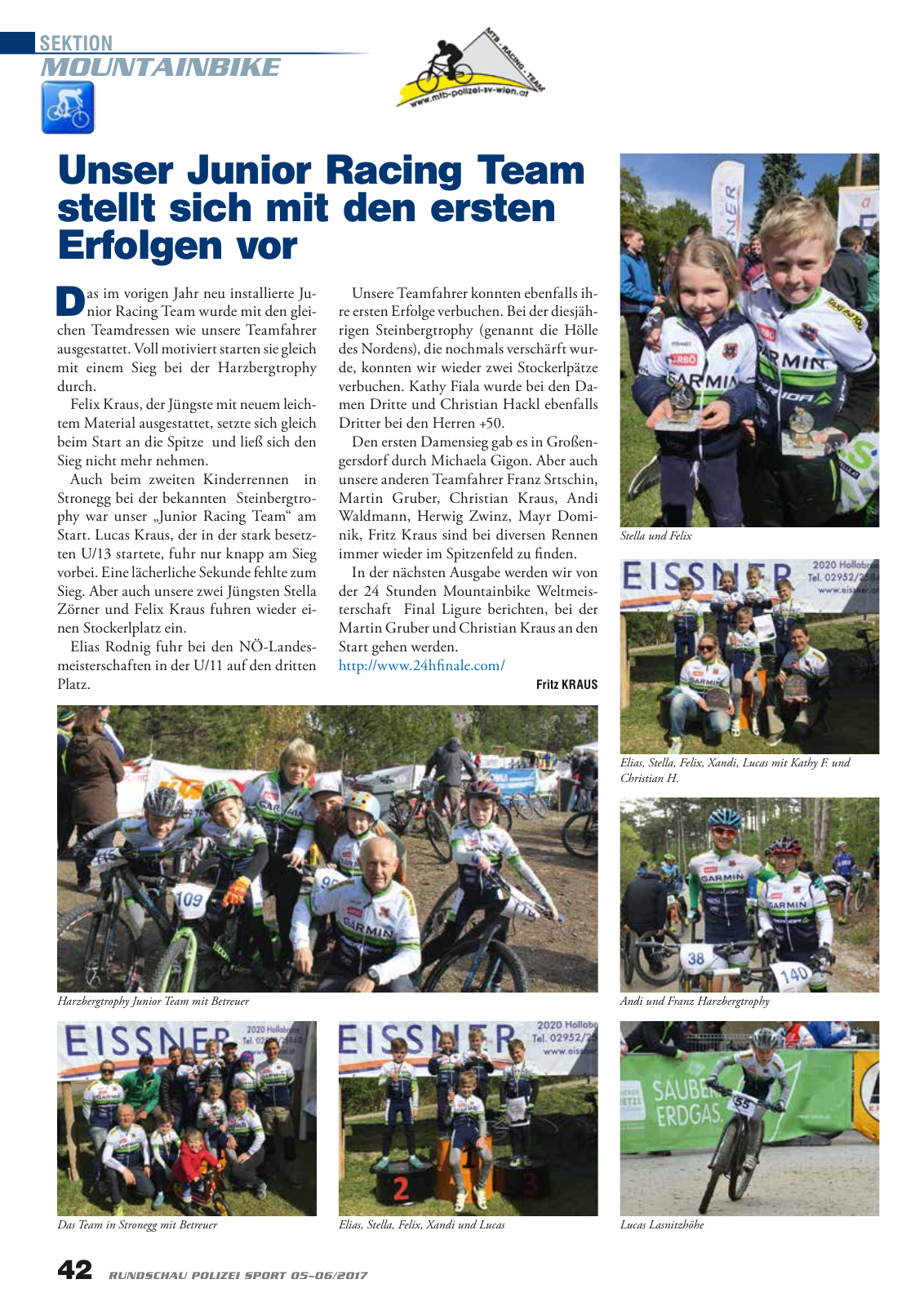 Vorschau Rundschau Polizei Sport 05-06/2017 Seite 42